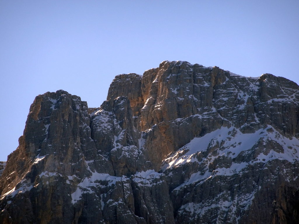 Cima Popera e Popera (Monte) dall’Alpe di Nemes