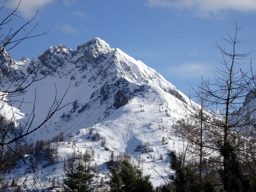 Tudaio di Razzo e Col di Sòla (o Col de la Cros) dal Col Rementera